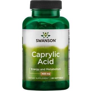 Kaprylsyre, 600 mg - 60 bløde kapsler