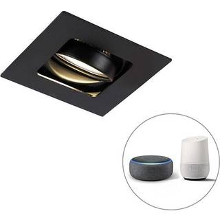 Moderne smart indbygget spotlight sort inkl. WiFi GU10 - Artemis
