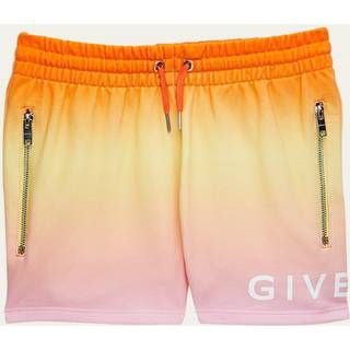 Givenchy Kids Logo ombrÃ© cotton jersey shorts - multicoloured - Y 10