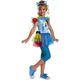 Hasbro's My Little Pony Rainbow Dash Classic Girls Costume Small/4-6X