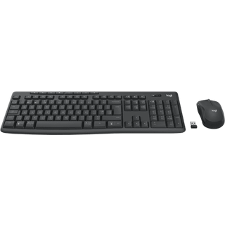 Logitech MK370 Wireless Combo for Business, Dansk/Nordisk, sort