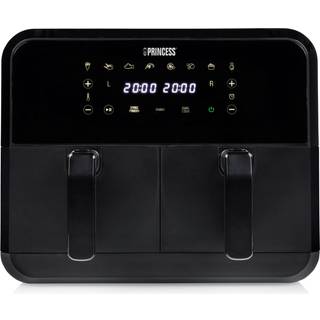 Princess airfryer 182068 med 2 skuffer 2 x 4 liter 2400 watt