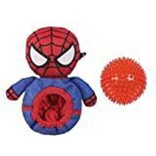 Hundelegetøj bold Spiderman 11x18cm m/bold
