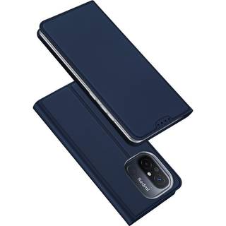 Xiaomi Redmi 12C, Poco C55 Dux Ducis Skin Pro Flip Cover - Blå