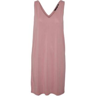 Vero Moda Dame Filli Calia Kortærmet Mini Kjole Nostalgi Rose