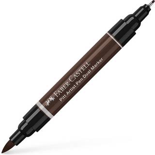 Faber-Castell PITT Artist Pen Dual Marker – Dark sepia 175