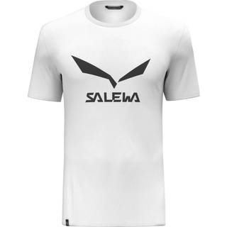 Salewa Solidlogo Dry T-Shirt Funktionsshirt Herrer størrelse 44 - XS farve olivengrøn