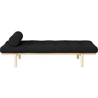 Next Daybed Fra Karup Design i Massiv FSC Fyrretræ | Japandi - Klar lak - 511 Charcoal