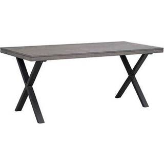 Rowico Home Brooklyn spisebord Mørkebrun eg/sort 170 x 95 cm