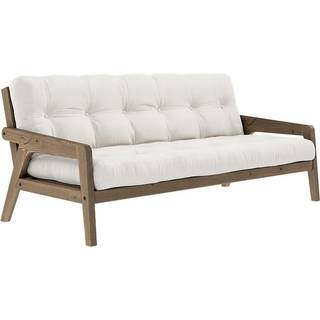 Grab Sovesofa Fra Karup Design i Massiv FSC Fyrretræ | Japandi - Carob Brown - 701 Natur