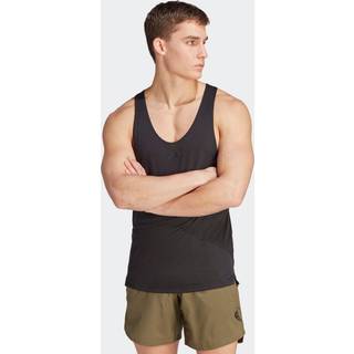Workout Stringer tanktop - Black / Black - XS