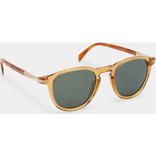DAVID BECKHAM Mand DB 1114/S GYG/QT Solbriller Acetat Gul Grøn Rund