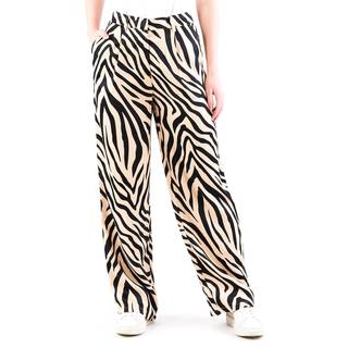Pieces dame bukser PCZEBRANE - Nomad Black Zebra - XS