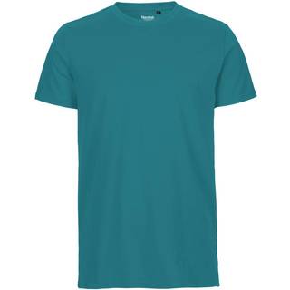 Neutral Fitted T-Shirt Teal