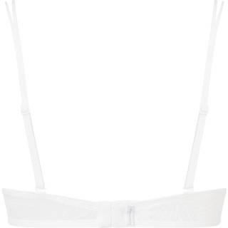 Sheer Marquisette Lace Demi-Plunge Bras