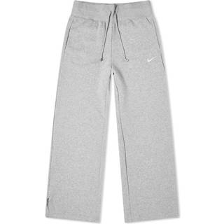 Nike Sportswear Phoenix Fleece-sweatpants med høj talje og brede ben til kvinder - grå - M (EU 40-42)