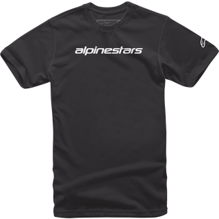 alpinestars Linear Wordmark T-Shirt sort S