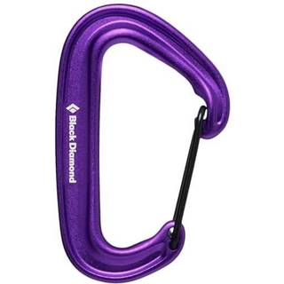 Black Diamond MiniWire Carabiner Purple, OneSize