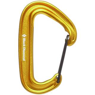 Black Diamond MiniWire Carabiner Yellow, OneSize