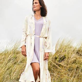 CCDK Karita natkjole, lilla, Størrelse: XS, Dame