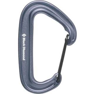 Black Diamond MiniWire Carabiner Gray, OneSize