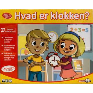 Games4u Læringsspil - Hvad er klokken?