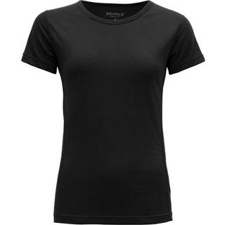 Devold Breeze Woman T-Shirt Merino undertøj Damer størrelse S farve sort