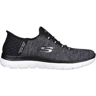 Skechers Skechers Black Ground Womens Slip In Summits Dazzling Haze Trainers