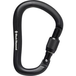 Black Diamond RockLock Screwgate Carabiner Black, OneSize