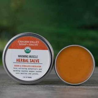 Warming Muscle herbal økologisk salve: ømme muskler Lille - 29 g.