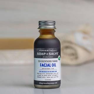 Organic Face Oil: Havtorn & Tamanu: moden, irriteret, betændt hud, Rosacea, ar