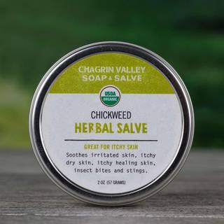 Chickweed herbal økologisk salve: kløe, hudproblemer, insektstik Stor - 57 g.