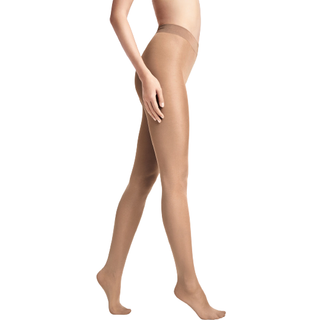 Wolford PURE SHIMMER 40 CONCEALER TIGHTS Caramel X-Large