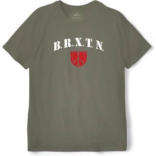 Brixton Harden Kortærmet T-Shirt Oliven
