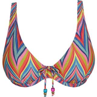 PrimaDonna Kea bikini top med bøjle, multi, Størrelse: 70E, Dame