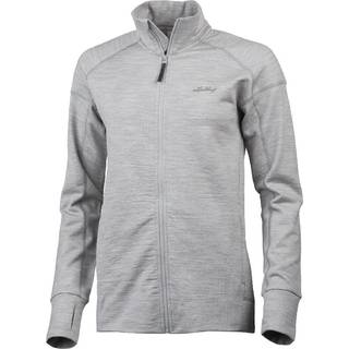 Lundhags Women's Ullto Merino Full Zip Light Grey, XS