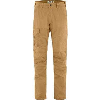 Fjällräven Karl Pro Zip-Off Trousers Trekking bukser Herrer størrelse 46 farve beige