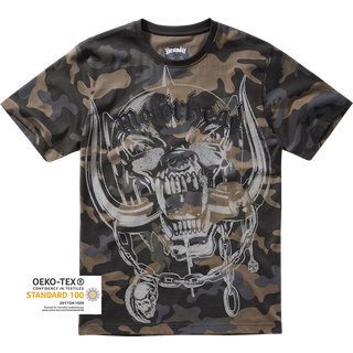 Brandit Motörhead T-Shirt Warpig Print Dark Camo