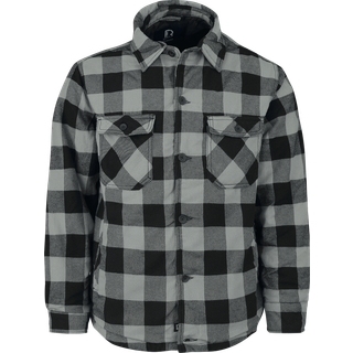 Brandit Lumber Jacket Black/Charcoal XXL