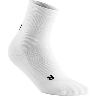 CEP Classic All Compression Strømper Mid Cut - Str. 40-43, Hvid, Dame - Optimal støtte til løb