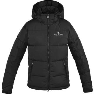 Classic Unisex Down Jacket w/Hood - Dark blue / Navy - XXS