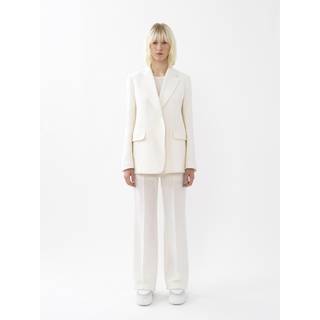 ChloÃ© Ribbed-knit wool pants - neutrals - XL+