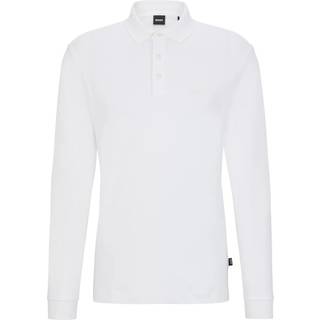 BOSS Black Herren Polo-Shirt weiß