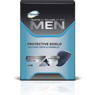 TENA Men Active Fit Protective Shield Inkontinensindlæg - 14 stk.