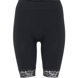 Lange Sømløse Decoy Indershorts Med Blonder, Hvid, Str. XL