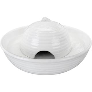 Trixie Drinking fountain Vital Flow Mini ceramic 0.8 l/ø 24 × 10 cm white