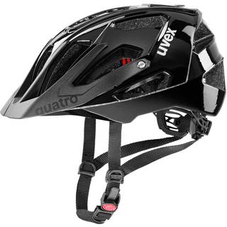 Uvex quatro, cykelhjelm, sort