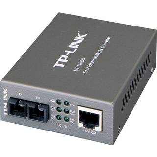 TP-Link MC110CS netværksomformer til medie 100 Mbit/s 1310 nm Enkeltilstand Sort