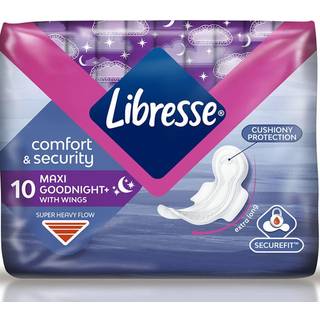 Libresse Maxi Goodnight - 10 stk.