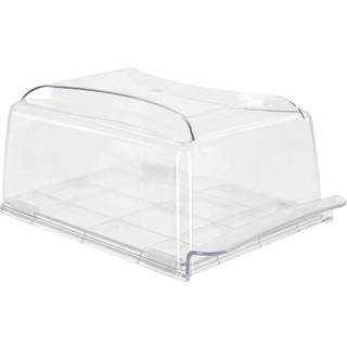 Ostklokke Nordiska Plast, glasklar, 240 x 165 x 105 mm